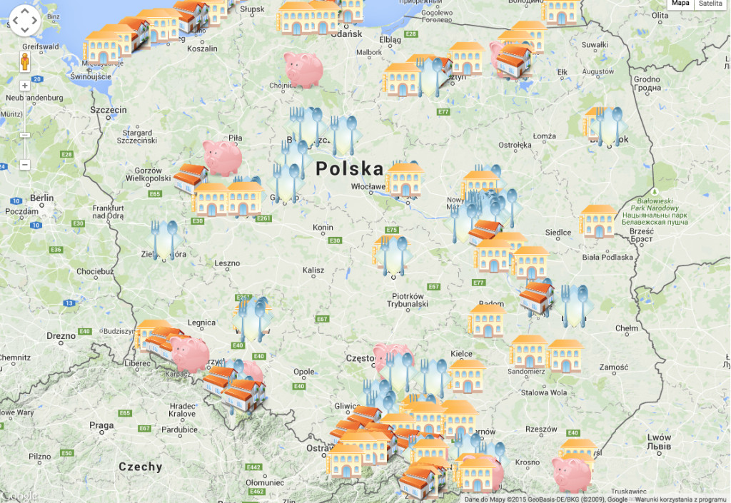 miejsca dla rodzin z dziecmi