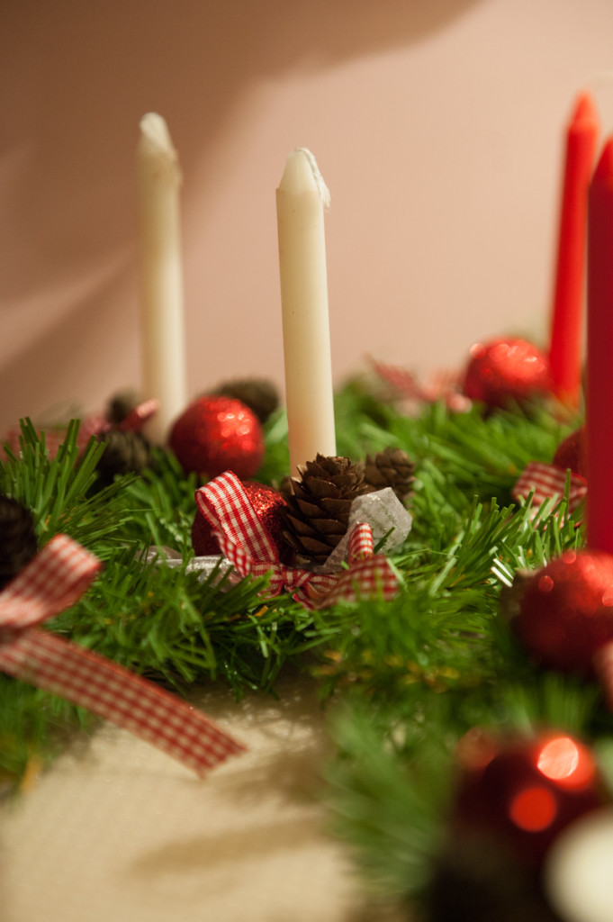 stroik świąteczny DIY