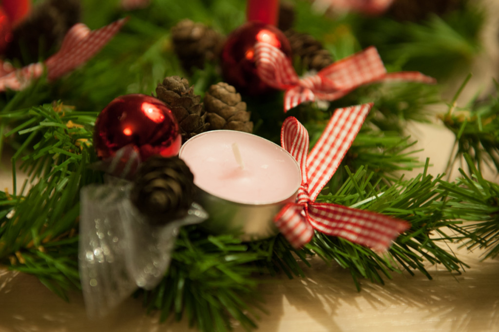 stroik świąteczny DIY