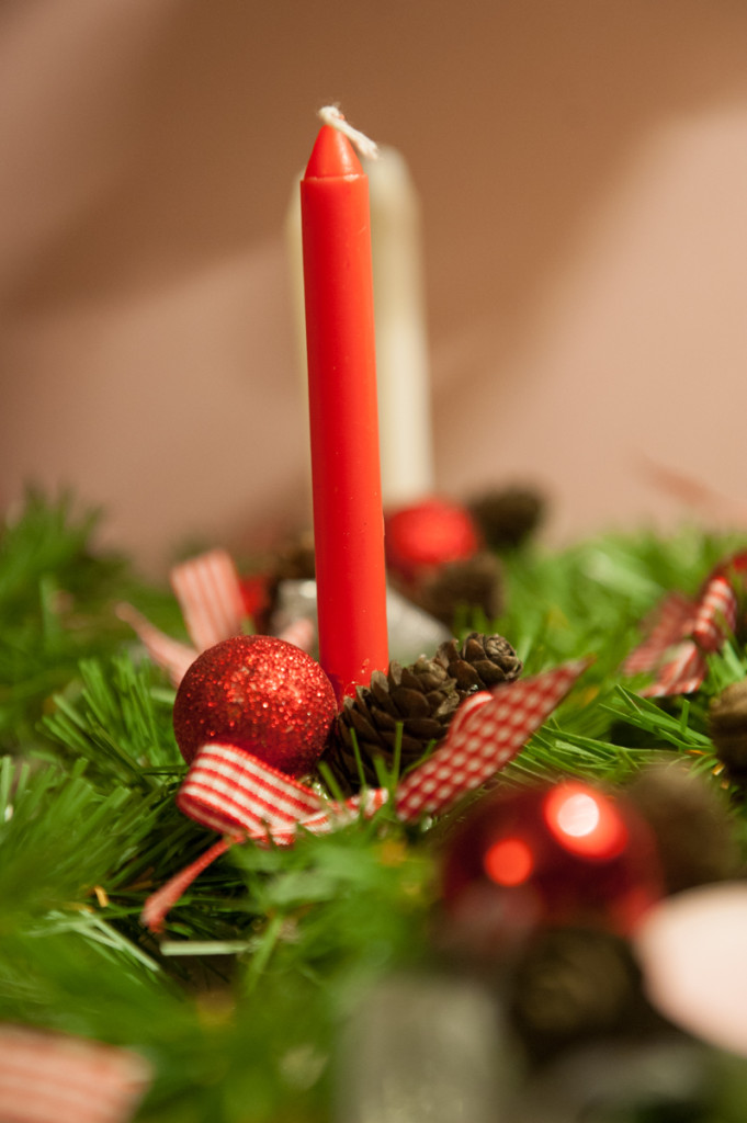 stroik świąteczny DIY