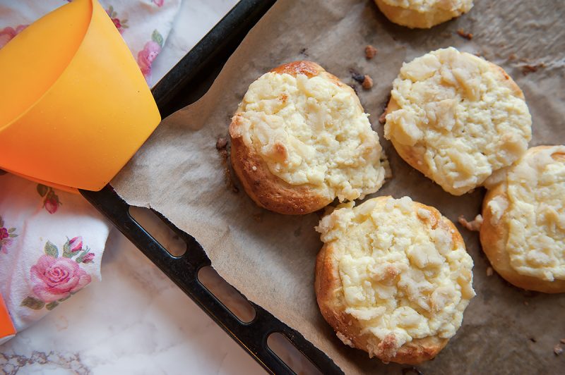 drożdżówka z serem